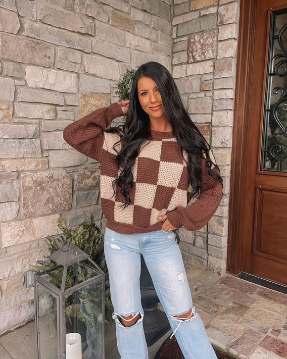 Checkmate Sweater