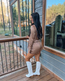 Fall My Way Satin Romper