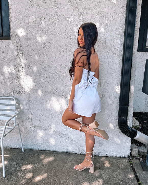 Tying The Knot Romper