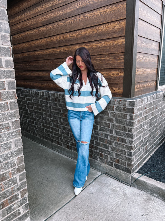 High Rise Flare Jeans