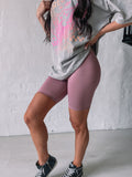 Bike Shorts - Mauve