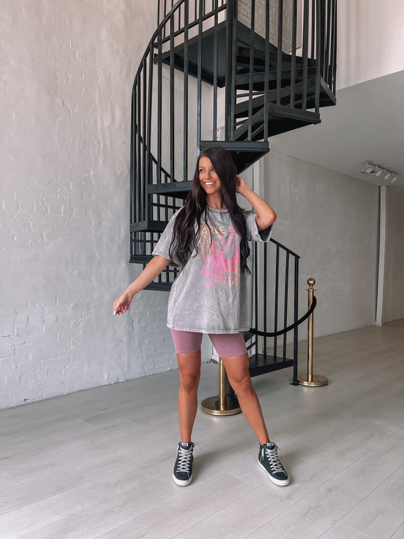 Free Bird Tee - Mineral Charcoal