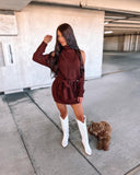 Mocha Me Crazy Sweater Dress