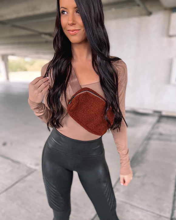 Sherpa Belt Bag - Mocha