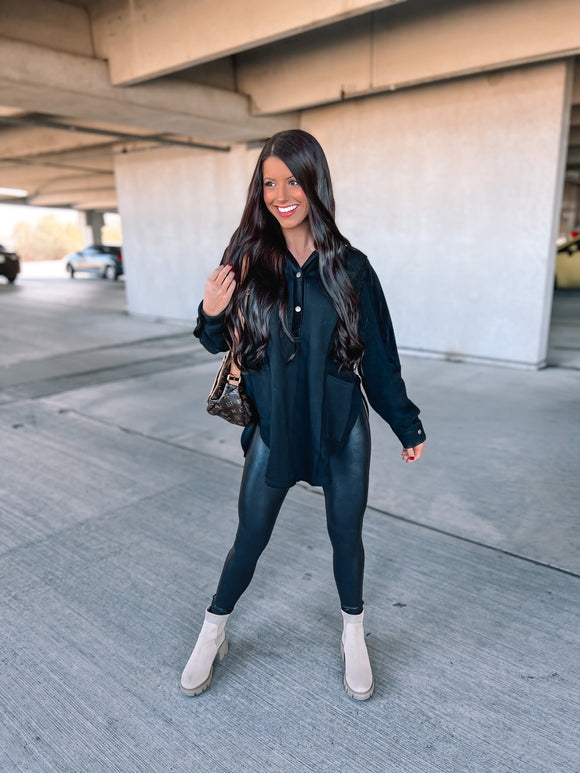 Campfire Cutie Sweatshirt - Black