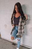 Free Fallin' Plaid Shacket