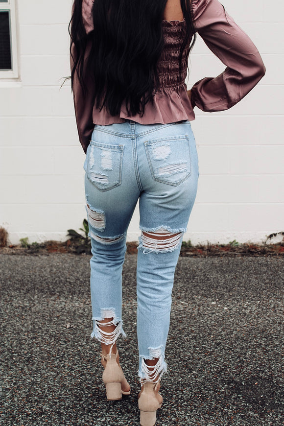 Don't Distress Kan Can Boyfriend Jeans