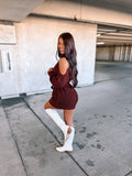 Mocha Me Crazy Sweater Dress